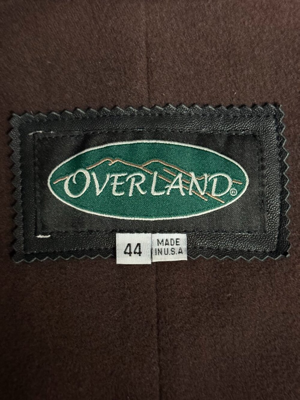 Black Leather Jacket Size 44 Regular - Picture 2 of 9